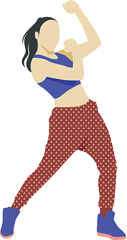 小人pngpng黄色芭蕾舞裙纱裙pngpng跳舞的小狮子pngpng免抠卡通手绘