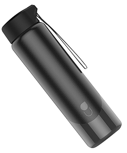 优道学生炭黑色运动水杯