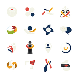 彩色运动类图标