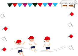 边框运动卡通人物相框