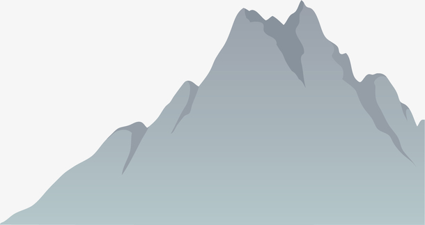 矢量图高大的山脉