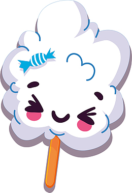 卡通棉花糖