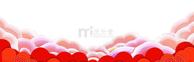 中国风云图案装饰