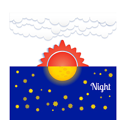 矢量昼夜交替