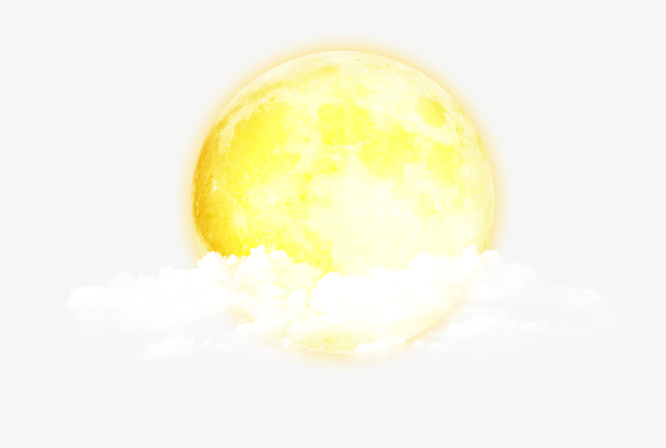 月亮素材