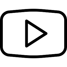 线图标电影视频WebYouTube社会偶像