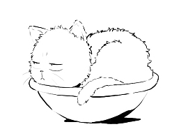 手绘猫咪