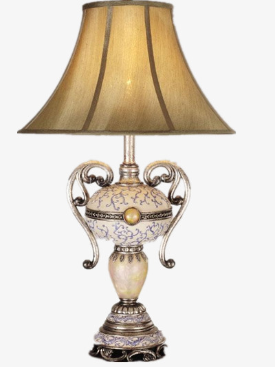 家居复古台灯免抠素材免费下载_觅元素51yuansu.com