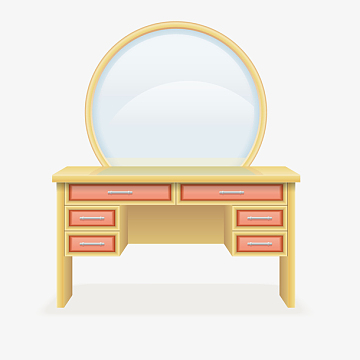 卡通创意梳妆台设计