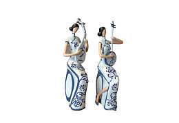 古典文艺青花瓷演员