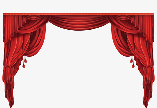 幕布png素材_幕布png图片元素-觅元素