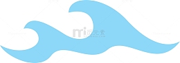 蓝色海浪