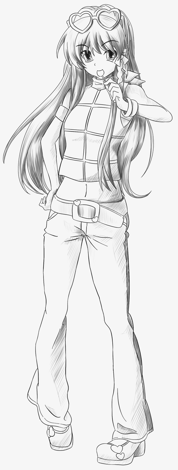 手绘人物xg素材免费下载_觅元素