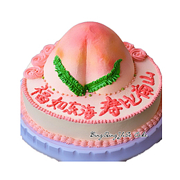 粉色寿桃