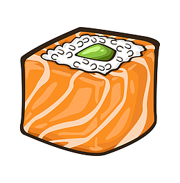 卡通简约美食面包甜点蛋糕家常菜