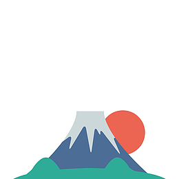 蓝色火山