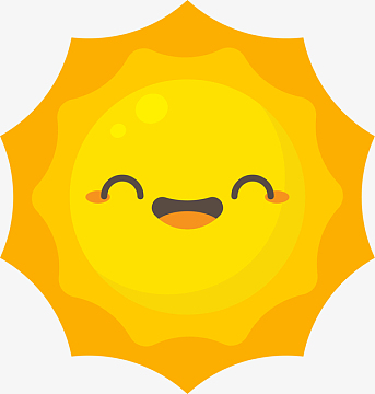 世界微笑日开心的太阳