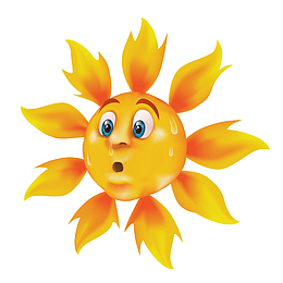 流汗的太阳公公