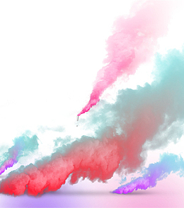 创意幻彩烟雾背景