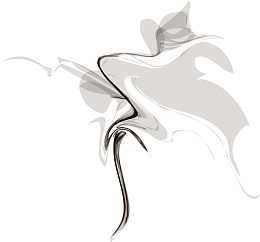 创意梦幻烟雾矢量图