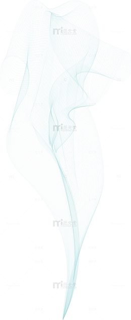 蓝色梦幻烟雾素材图