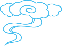 梦幻矢量创意烟雾图