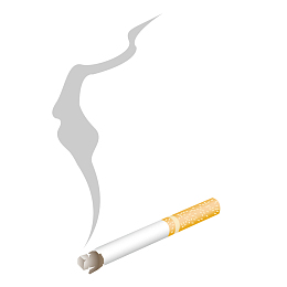 世界无烟日标签矢量图