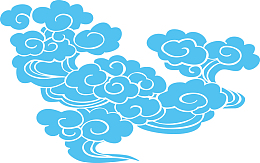 梦幻唯美祥云烟雾图