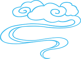 创意简约烟雾素材图