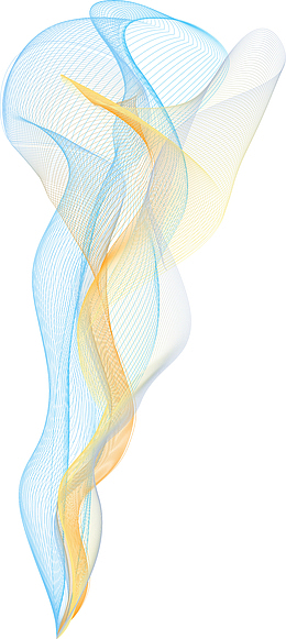 彩色矢量梦幻烟雾图