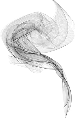 矢量旋转黑色梦幻烟雾图