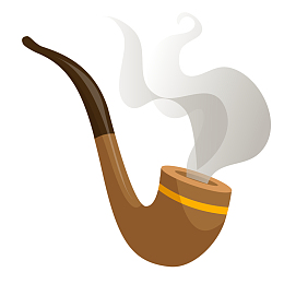 世界无烟日禁止吸烟烟斗