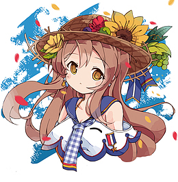 矢量清爽的少女