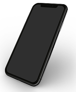 黑色iPhoneX苹果手机