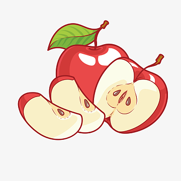 水果矢量图红苹果素材_水果矢量图红苹果图片元素-觅元素