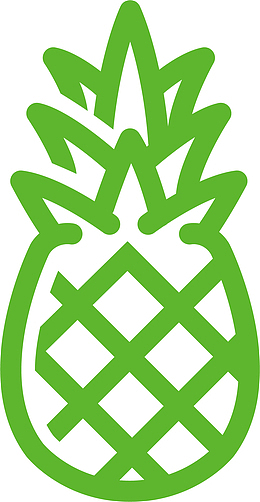 手绘菠萝