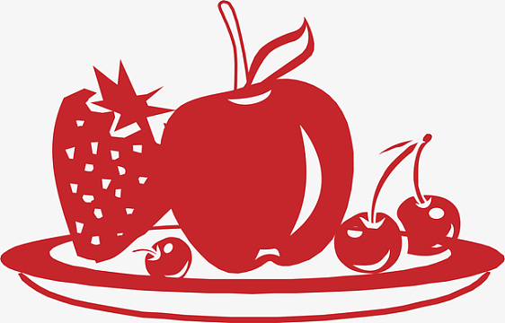 草莓简笔画素材_草莓简笔画图片元素-觅元素