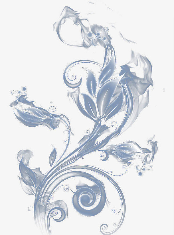 透明花纹免抠素材免费下载 觅元素51yuansu Com