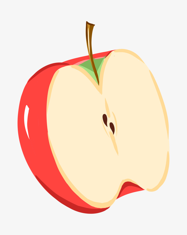 处暑水果苹果设计