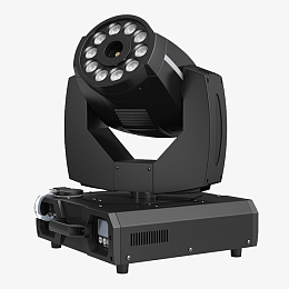 移动黑色小型舞台地灯