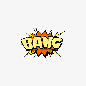 卡通手绘爆炸文字