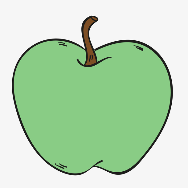 卡通苹果png下载