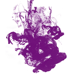 装饰图案流动紫色烟雾
