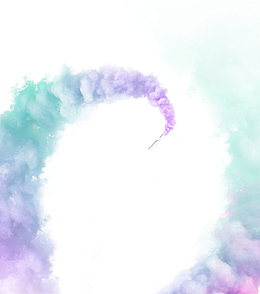 创意幻彩烟雾背景