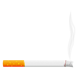 世界无烟日燃烧的香烟