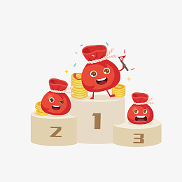 钱袋表情包手绘图