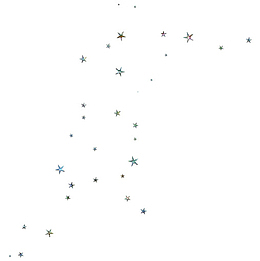 零散的小星星