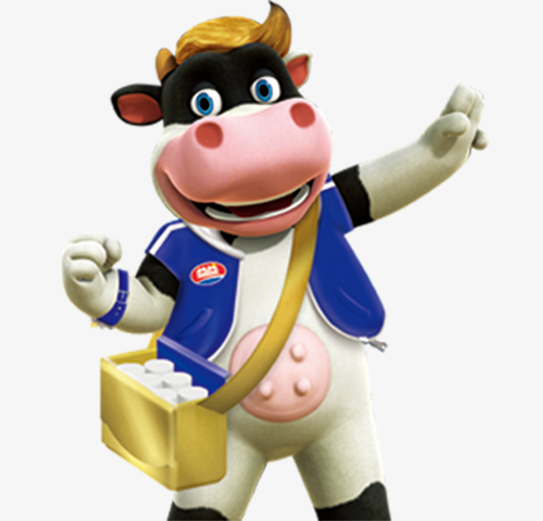 卡通奶牛乳牛吉祥物