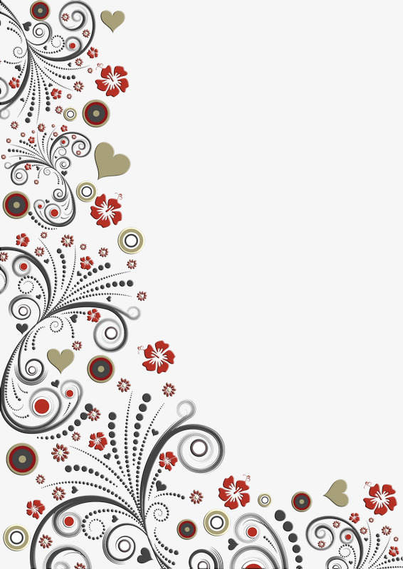 花纹边框素材免费下载_觅元素