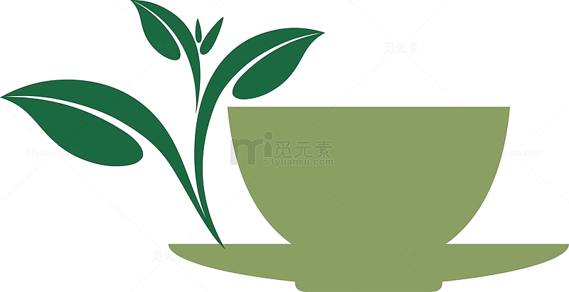 茶叶线条乌龙茶茶叶